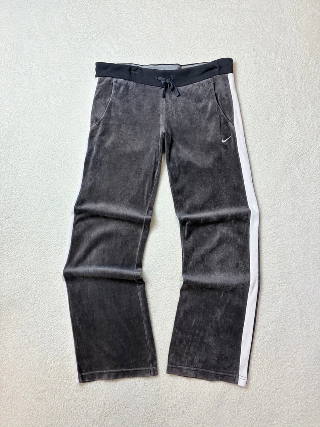 나이키 09FW 벨벳 세미 와이드 스웻 팬츠 PN5801 상품이미지1