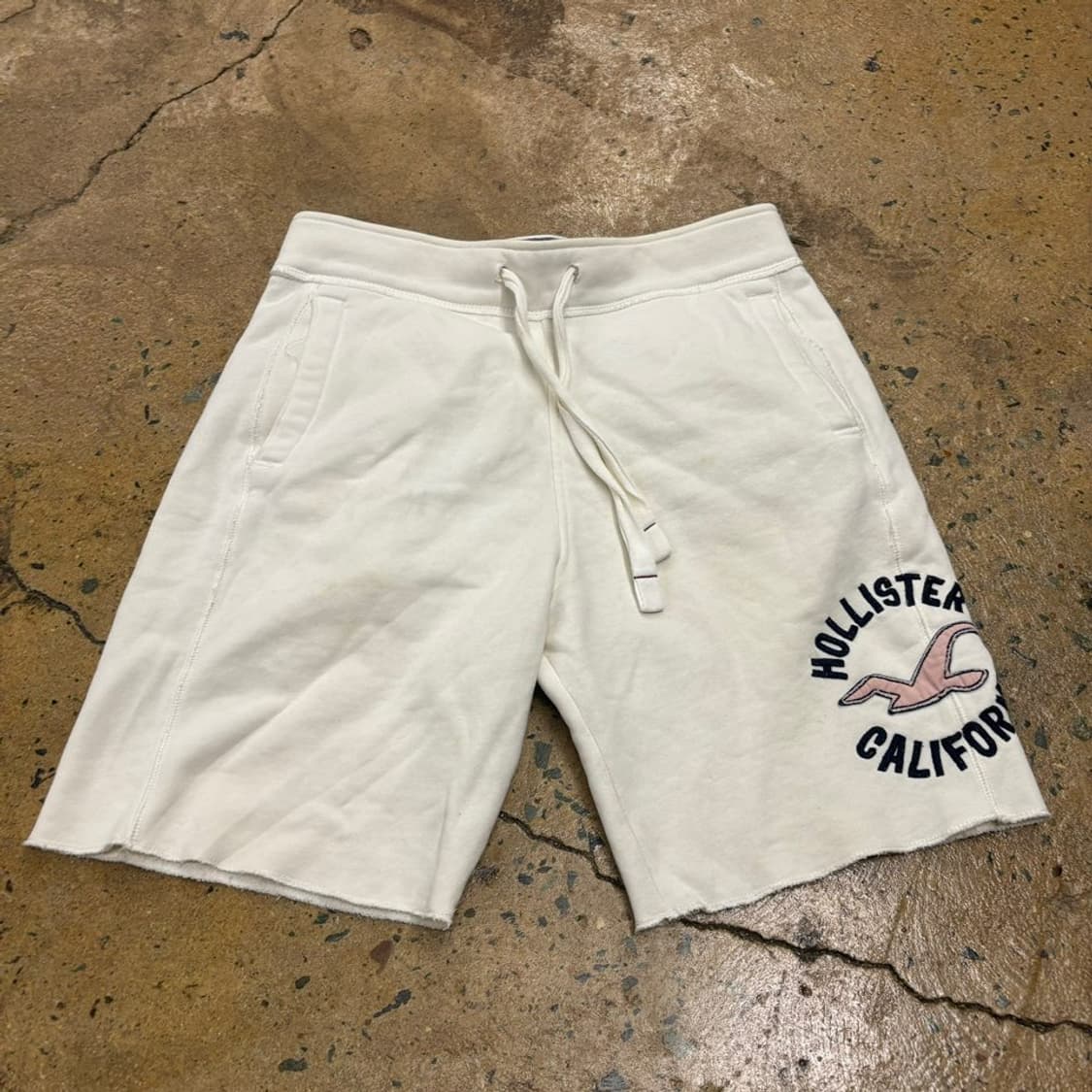 [정품/S] 홀리스터 캘리포니아 반바지 화이트 상품이미지2