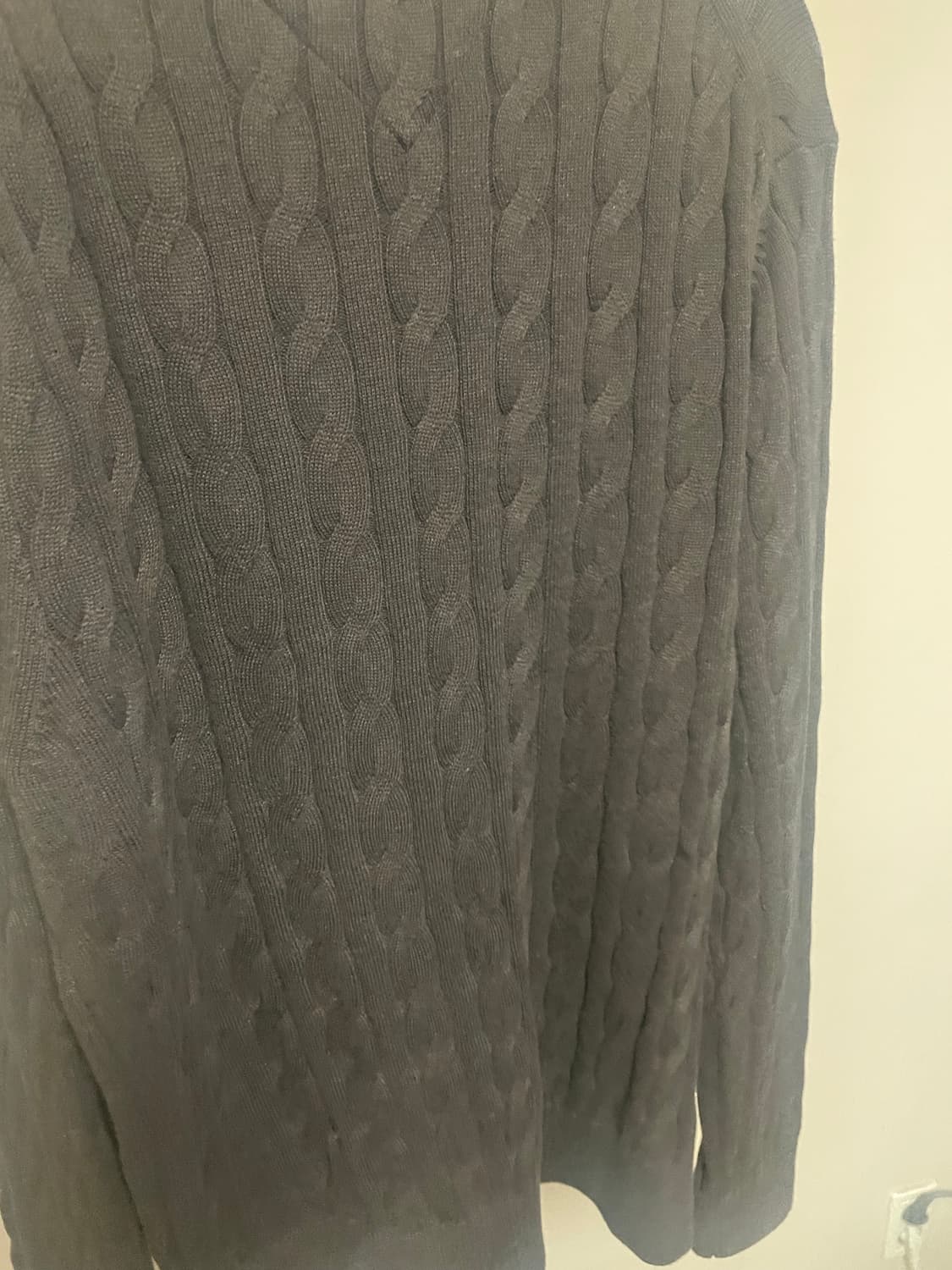 타미힐피거 남성 크루넥 케이블 니트 L 상품이미지6