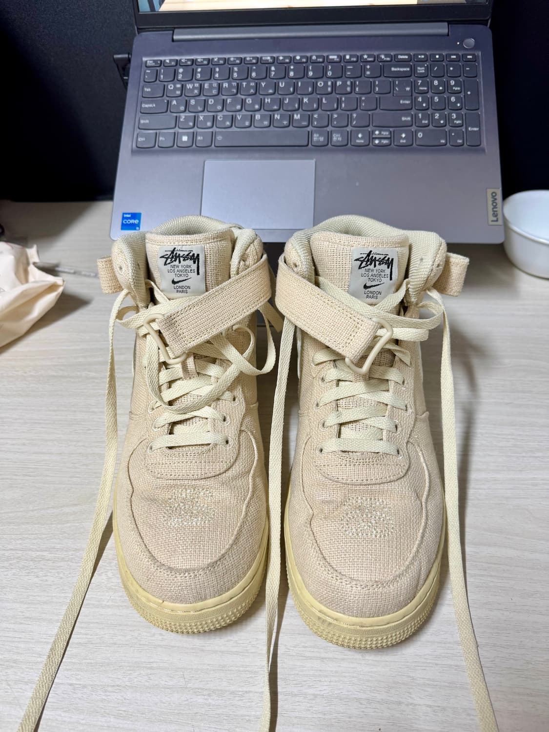 스투시 에어포스 미드 파실 285 상품이미지7