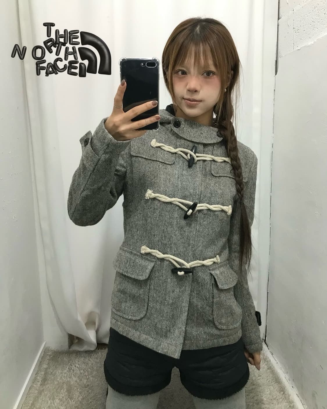 🩶노스페이스 패딩 반바지 코디 세트 🩶 상품이미지1