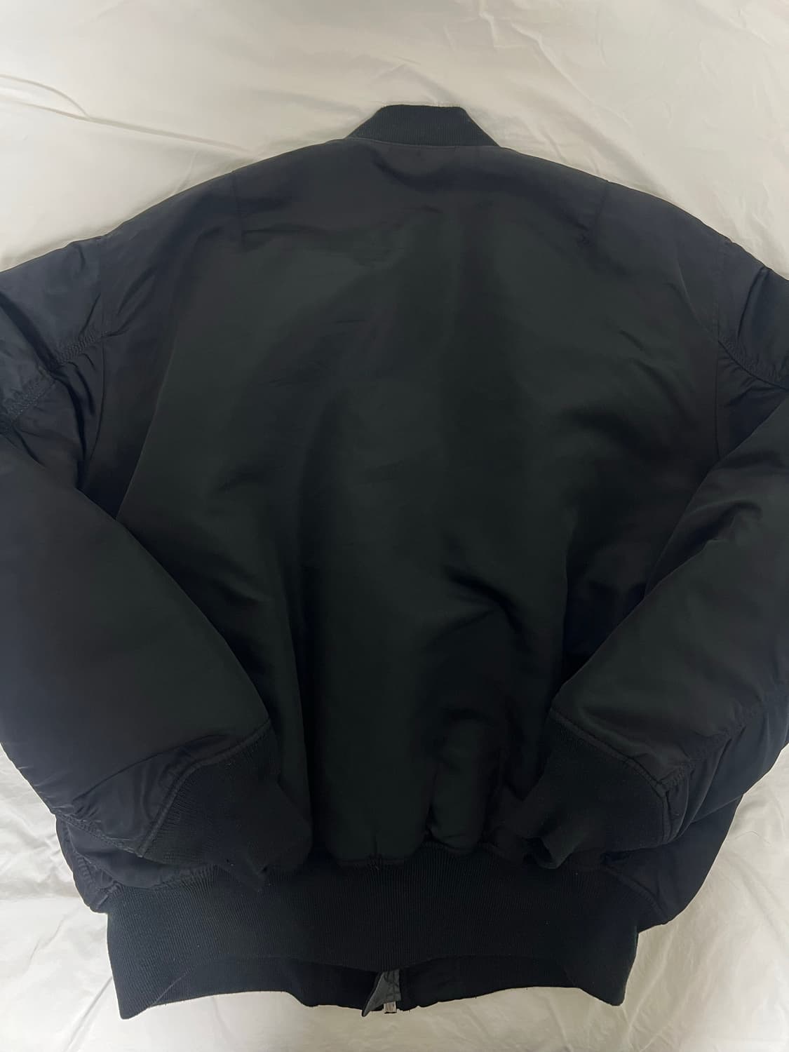 [2xl] 알파인더스트리 ma-1 블랙 상품이미지2