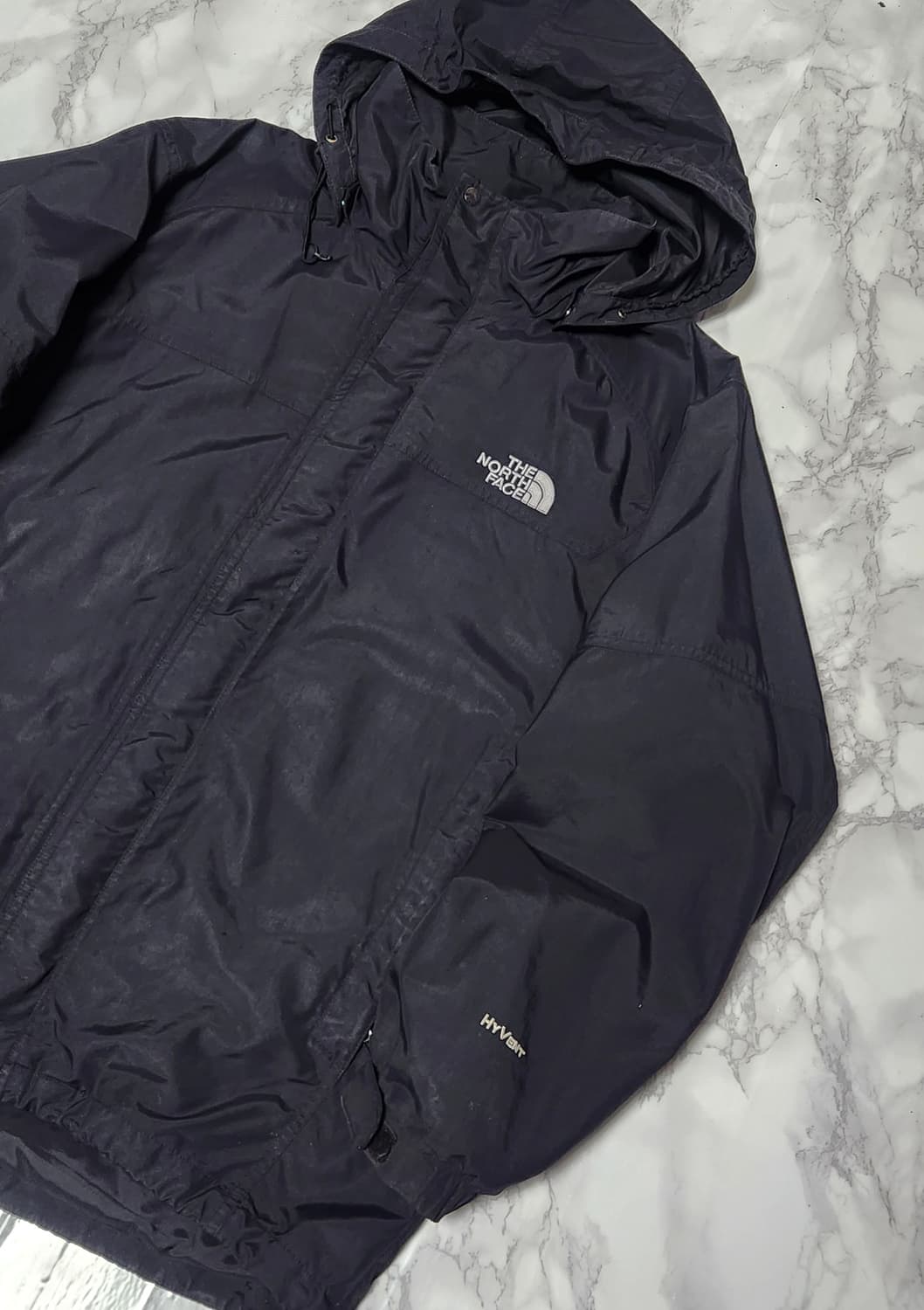 노스페이스 하이벤트 바람막이 블랙 후드 자켓 상품이미지4