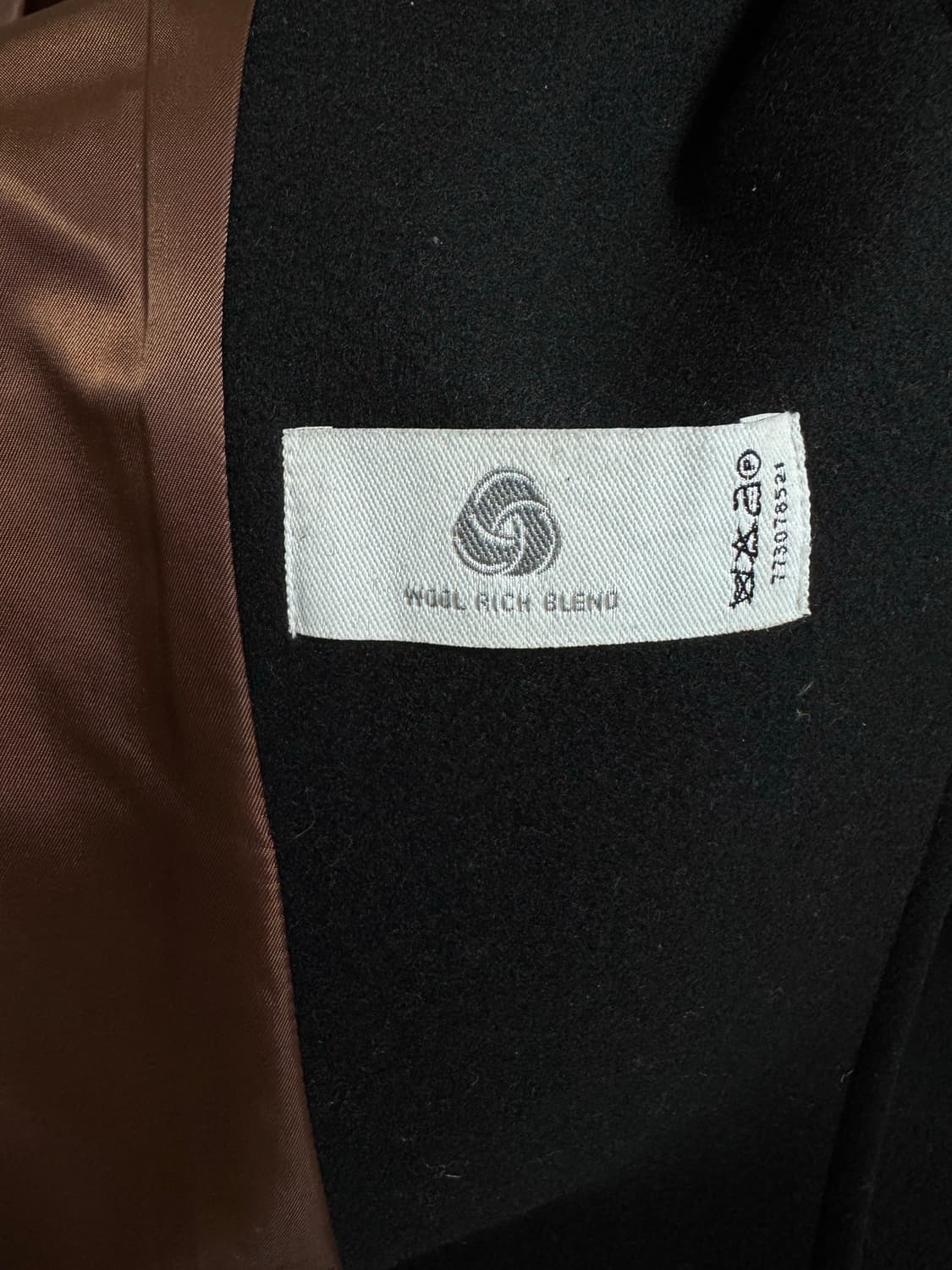 아바몰리 캐시미어 울 싱글 코트 상품이미지3