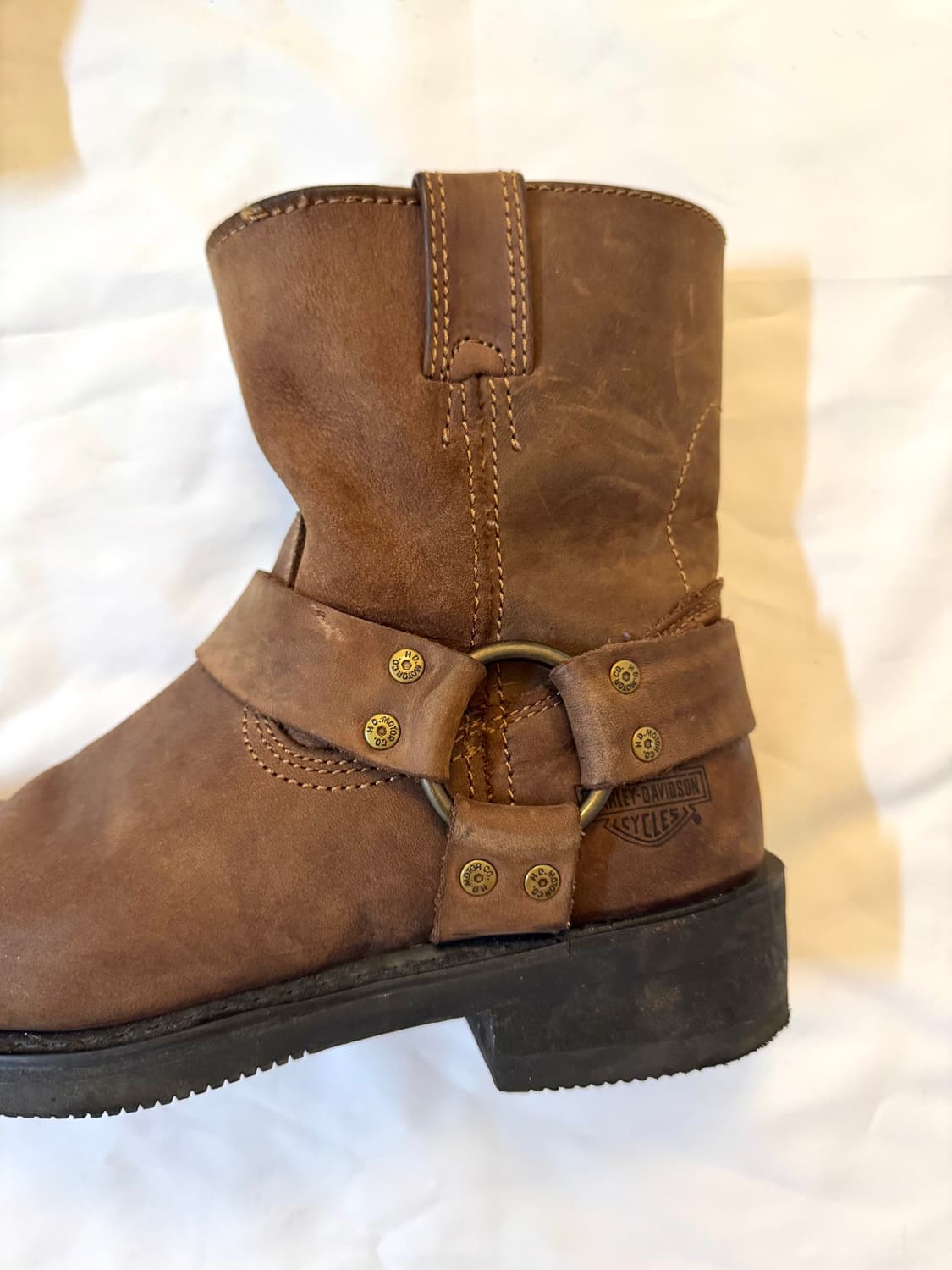 Harley Davidson Biker Buckle  Boots 상품이미지7
