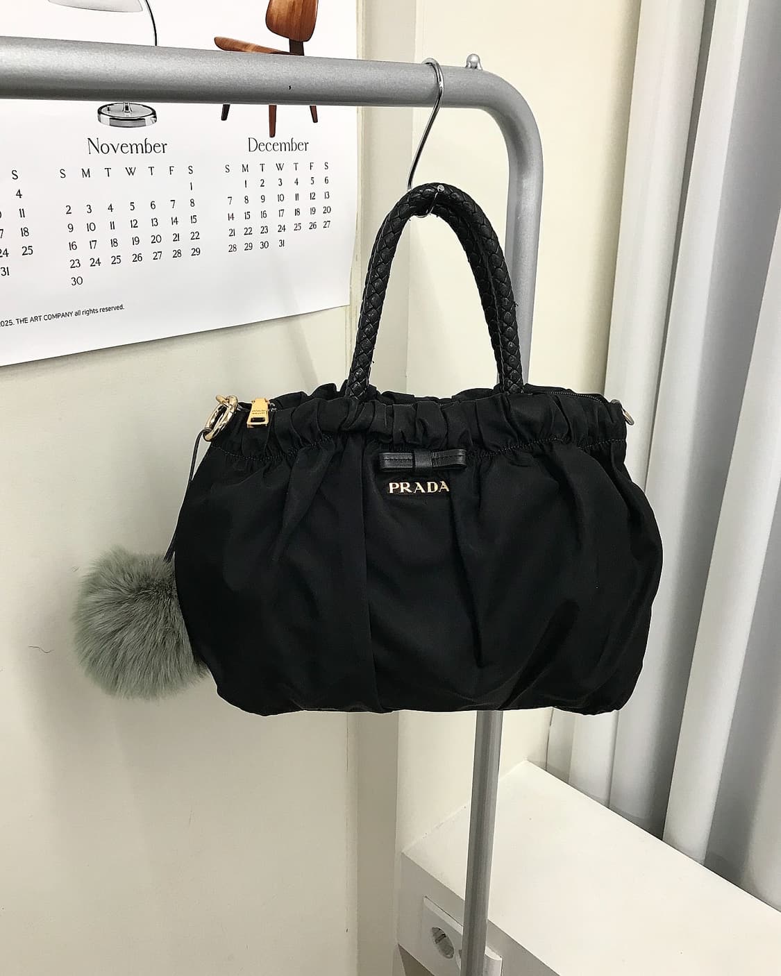 프라다 포코노 리본 토트백 상품이미지1