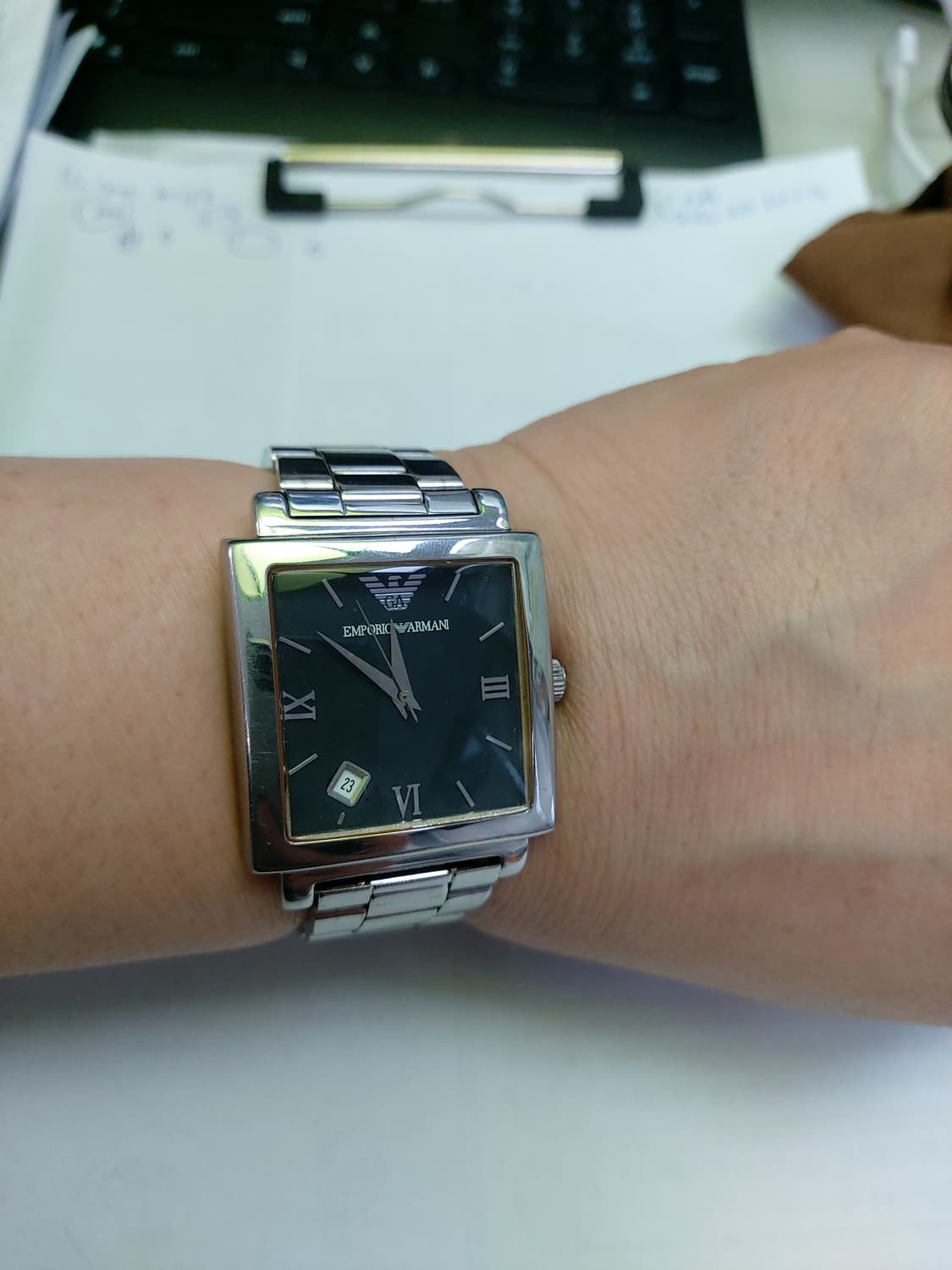 엠포리오 아르마니 남성 메탈 시계 상품이미지4