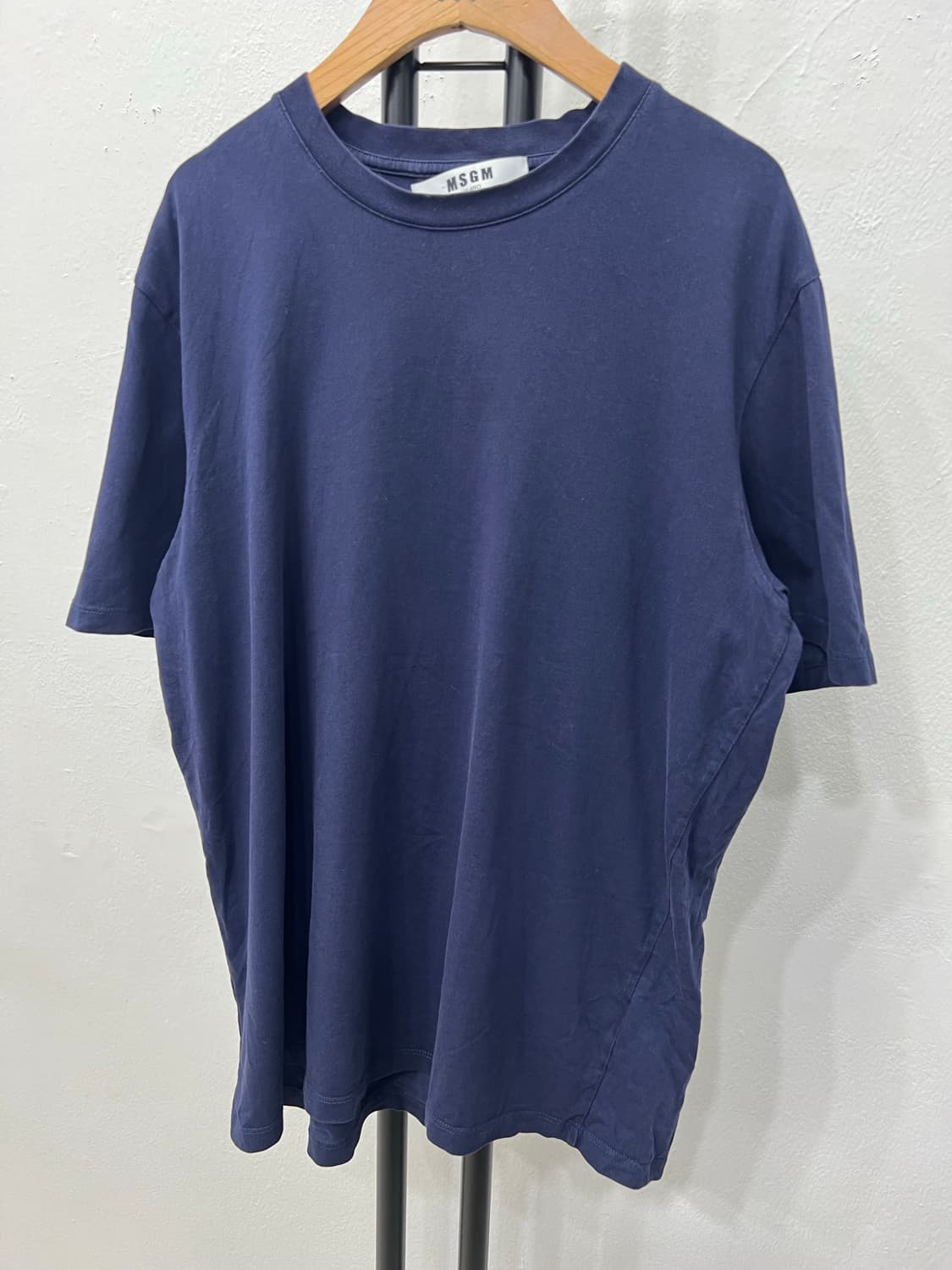 정품) MSGM 남성 반팔 티셔츠 S 상품이미지3