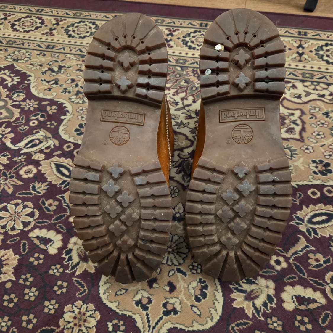 팀버랜드 6인치 브라운레더 us8.5 265-270 상품이미지6