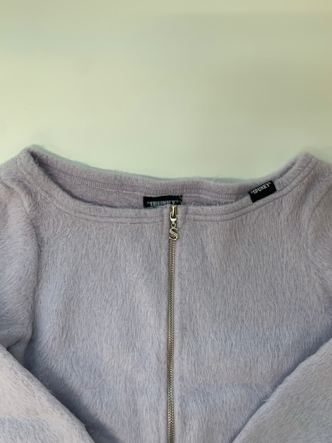 SPUNKY 보라색 가디건 & 치마 세트 판매 상품이미지4