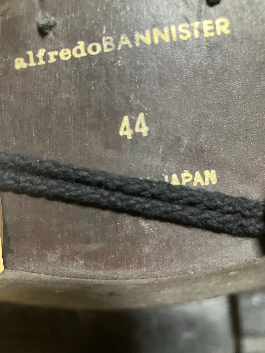 Alfredo bannister 알프레도 바니스터 블랙레이어 부츠 275 상품이미지7