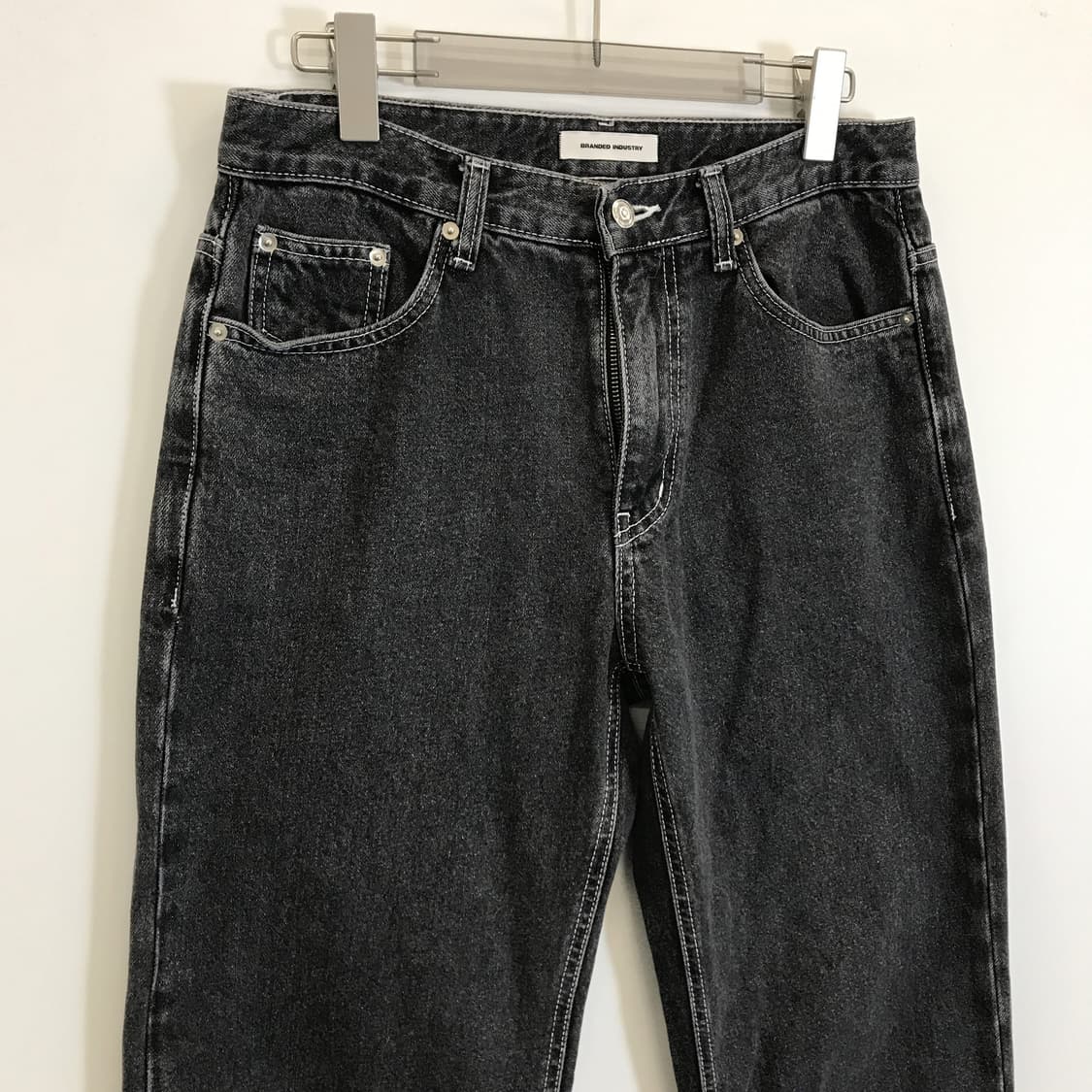 브랜디드 1967 젯블랙 데님 [30인치] 상품이미지2
