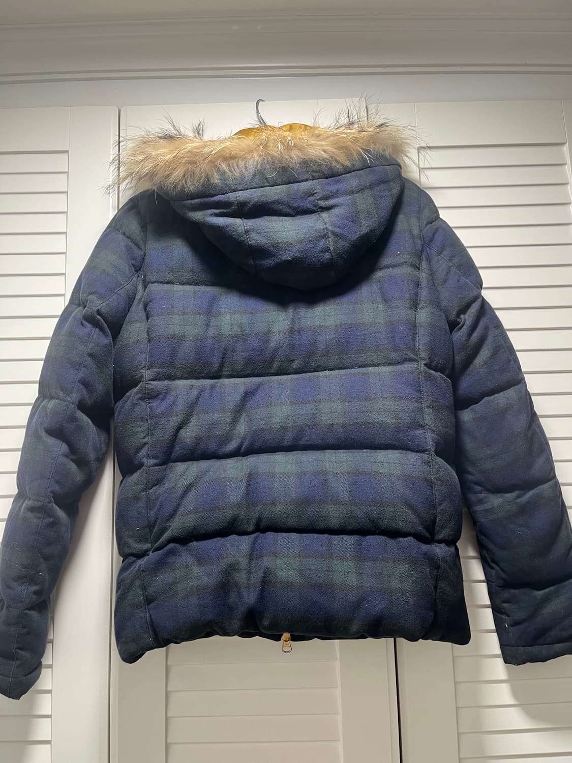 Fred Perry체크무늬 패딩 점퍼 S size 상품이미지3