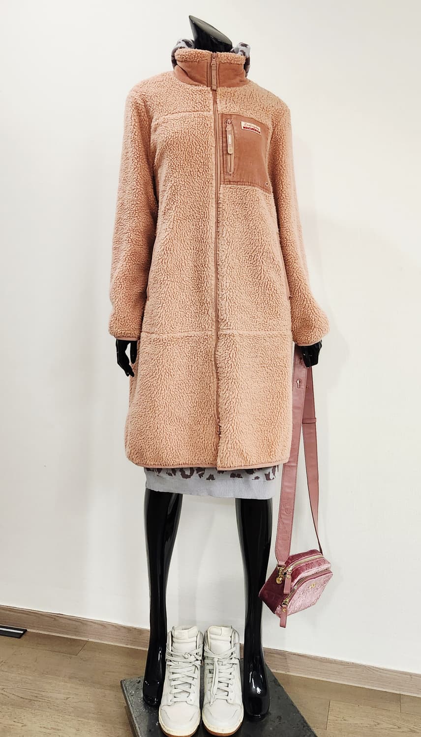 핑크 롱뽀글이 상품이미지6