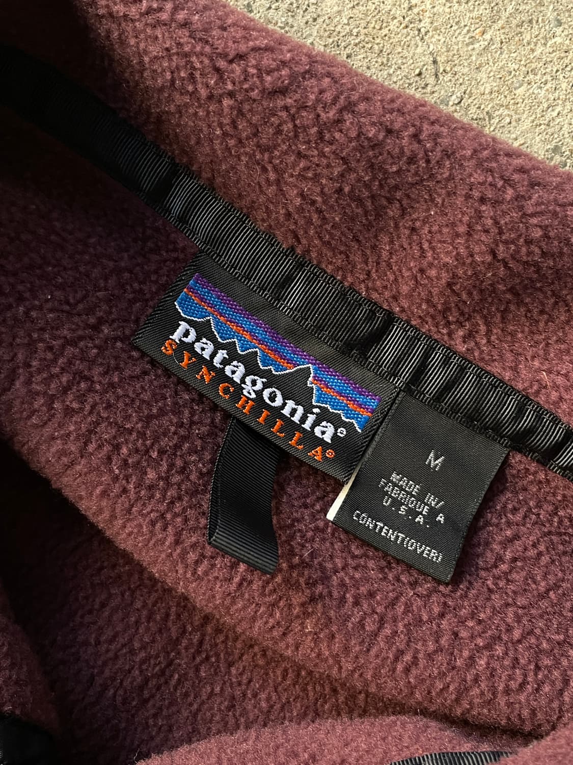 00s Patagonia Synchilla Brown Snap-T  상품이미지9