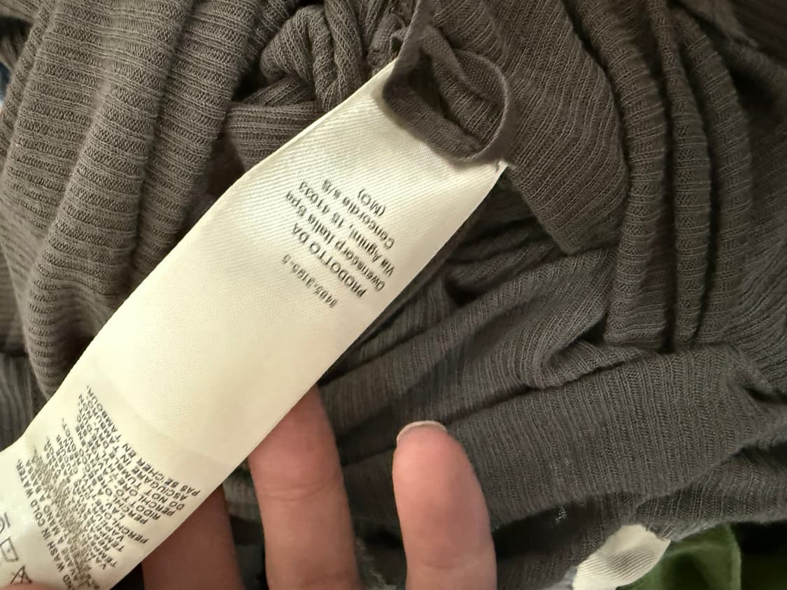 릭오웬스 17ss 롱 슬리브리스 상품이미지5