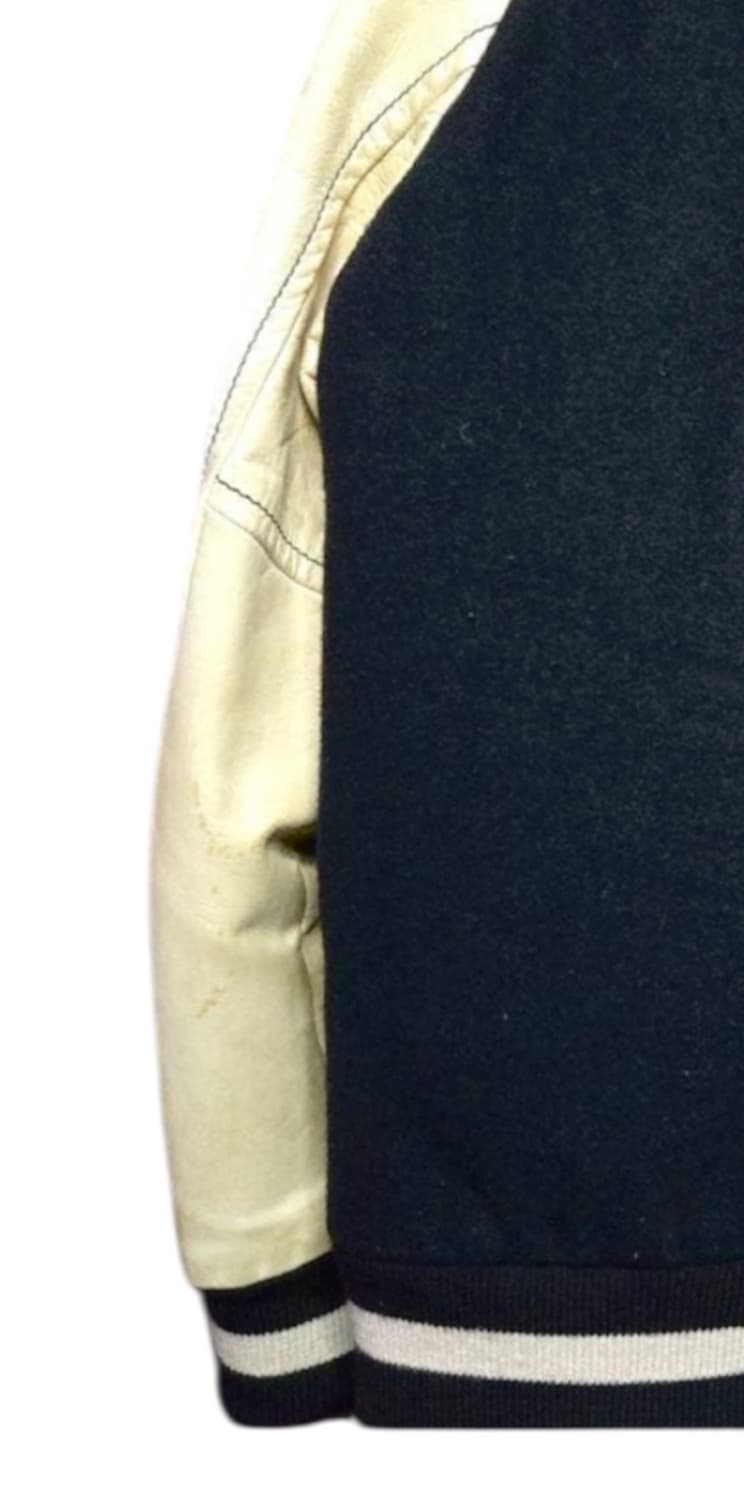 08aw 넘버나인 바시티 자켓 블랙 상품이미지6