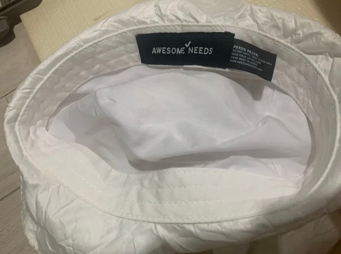 AWESOMENEEDS WAVY RIBBON HAT 어썸니즈 리본 버킷햇 상품이미지6