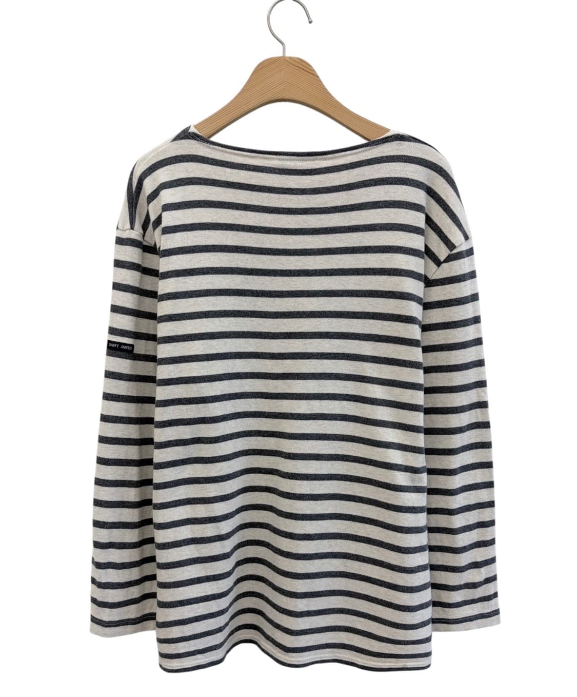 세인트제임스 7부 줄무늬 슬리브 아이보리&차콜 (L) 상품이미지8