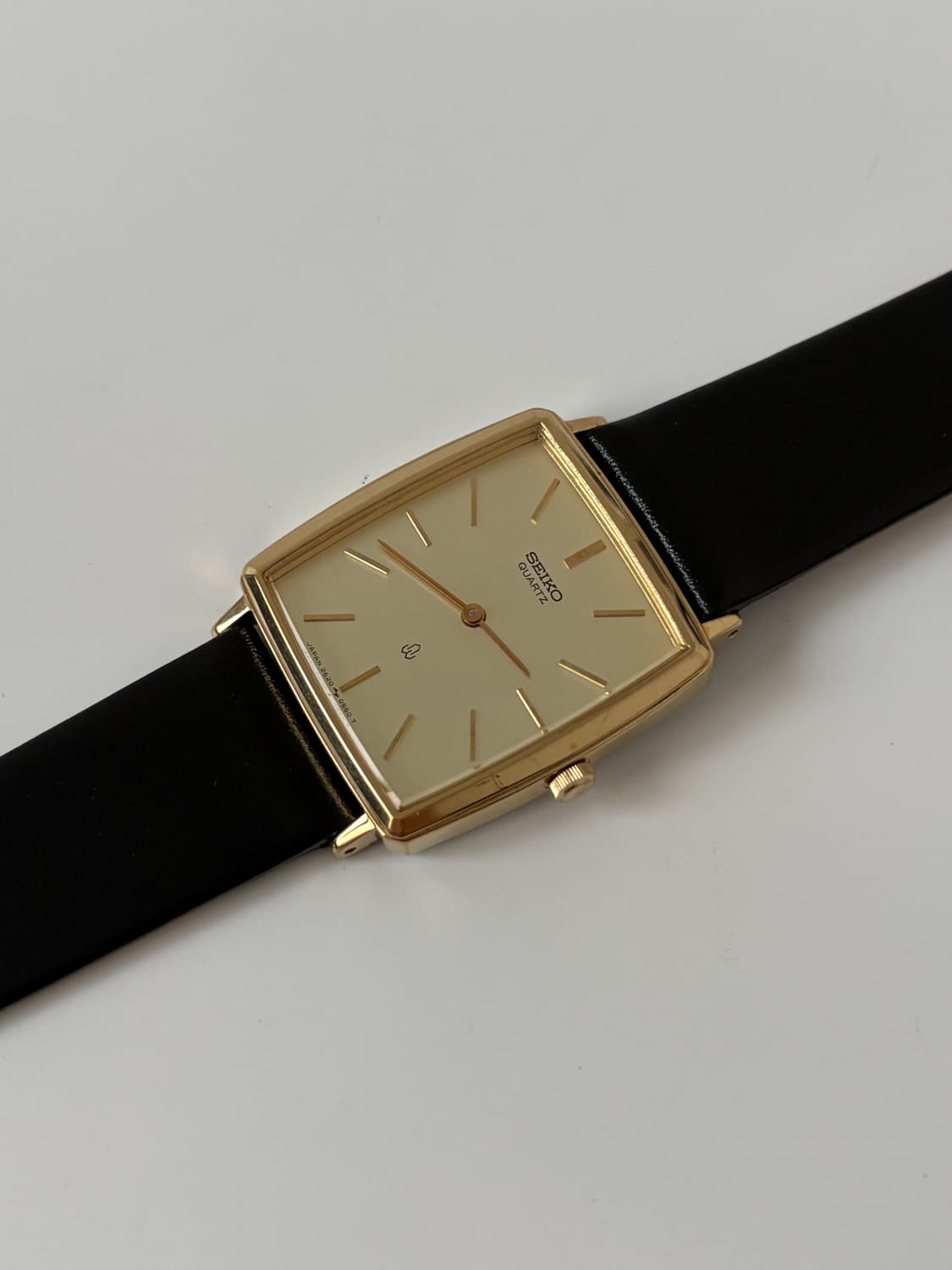 1980s Chariot Gold Square Quartz 상품이미지5