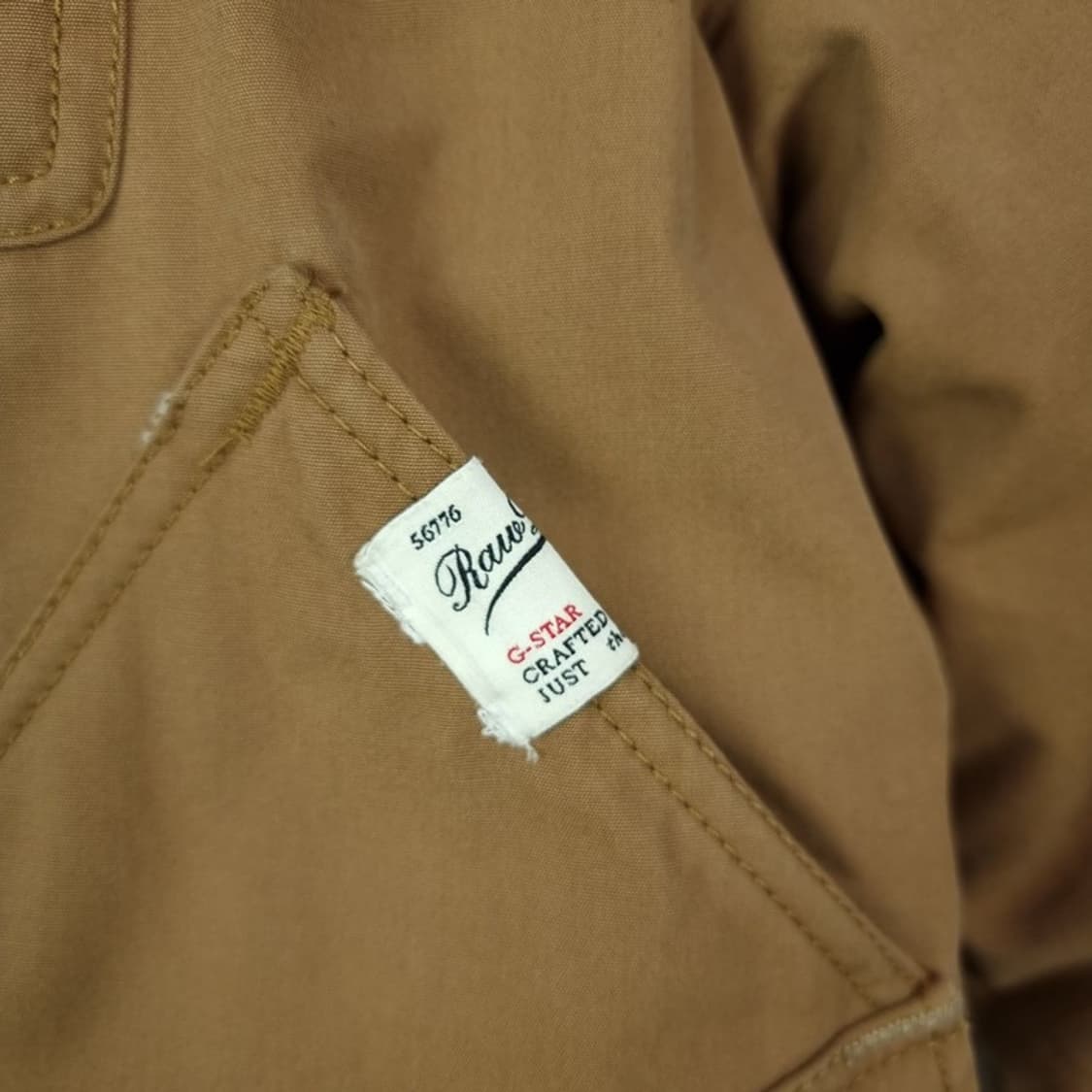 [지스타 로우] 빈티지 패디드 후드 파카 자켓 M17154 상품이미지6