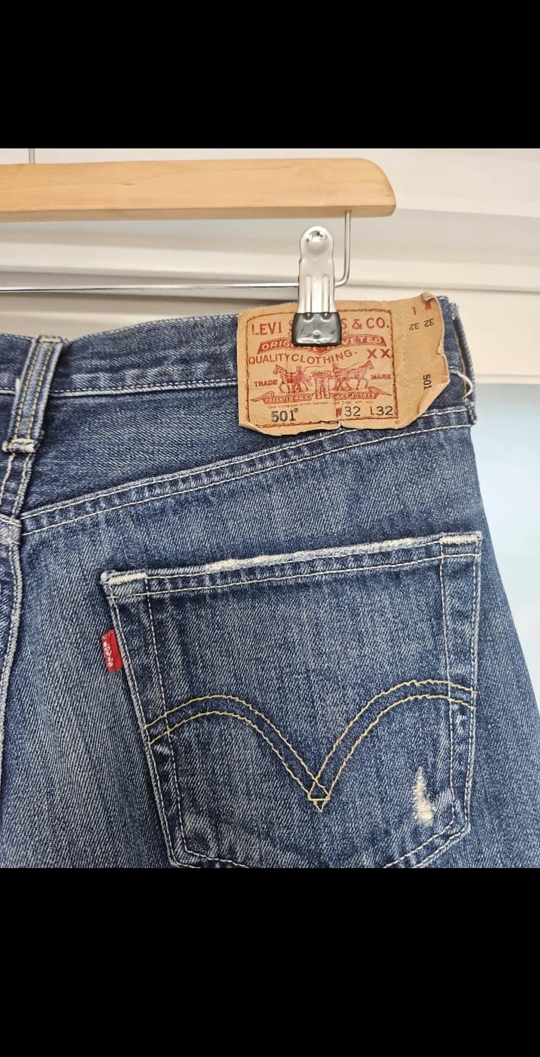리바이스 501 데님 W32 L32 상품이미지1