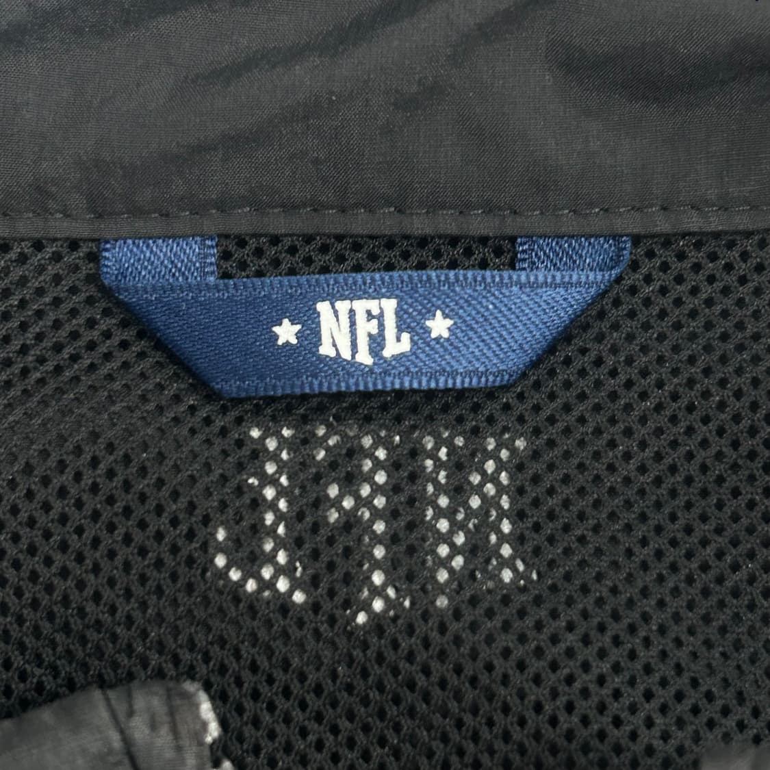 NFL 스몰로고 그레이 배색 바람막이 상품이미지5