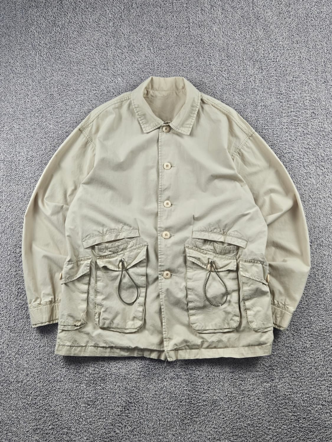 빈티지 멀티포켓 유틸리티 헌팅 워크 셔츠 ( XL추정 ) / 11202 상품이미지1