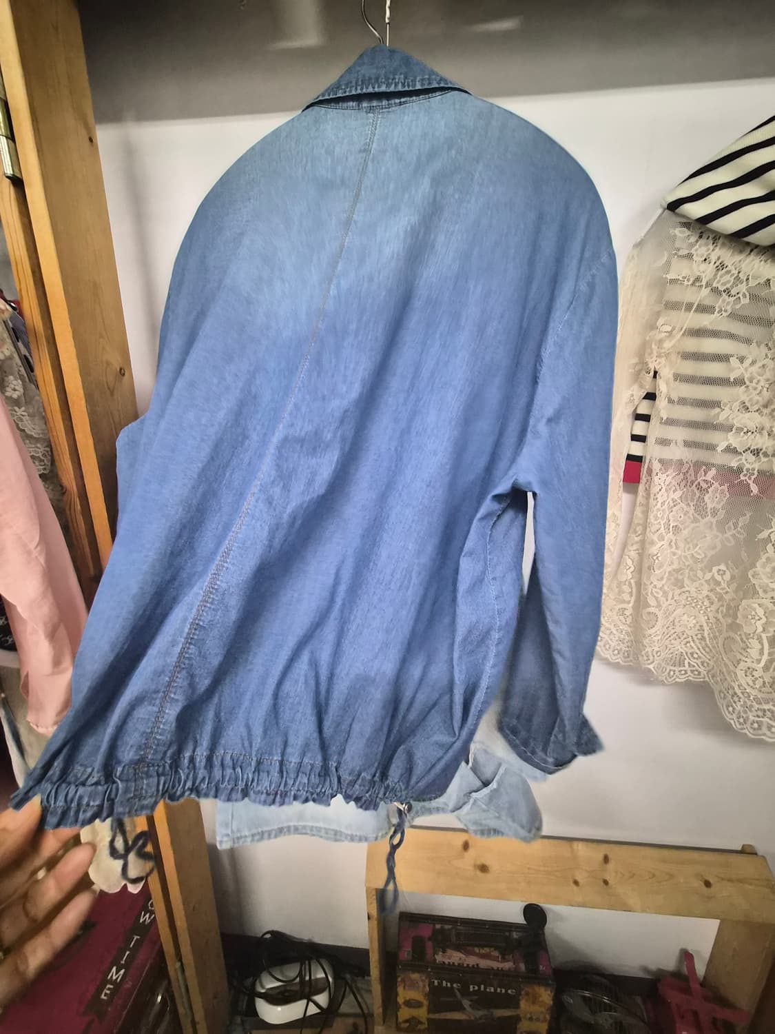 안지크 데님셔츠 점퍼 블루종 상품이미지8