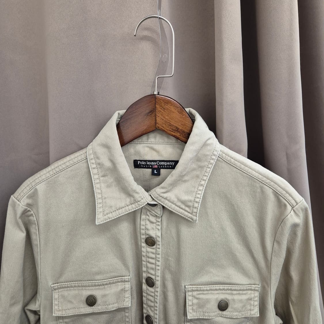 폴로 진스 코튼 원피스 L 상품이미지2