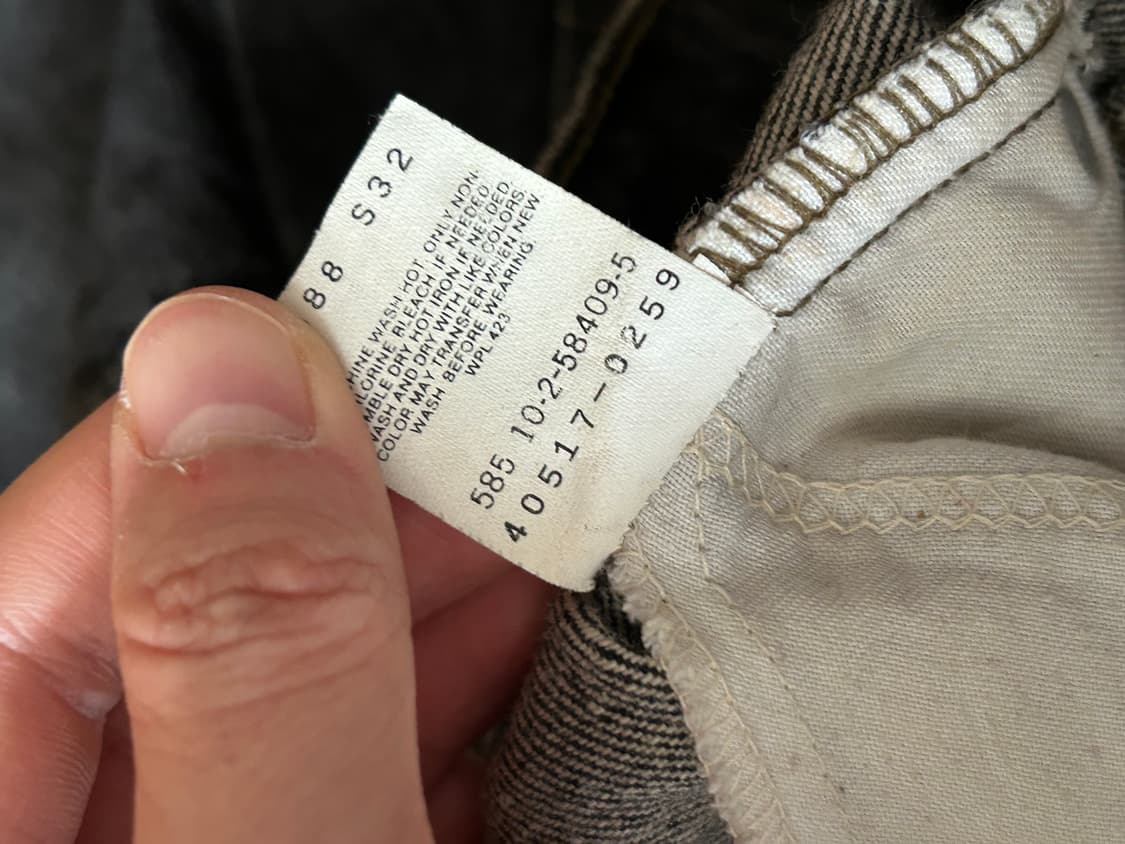 90s 빈티지 리바이스 517 흑청 usa 상품이미지3