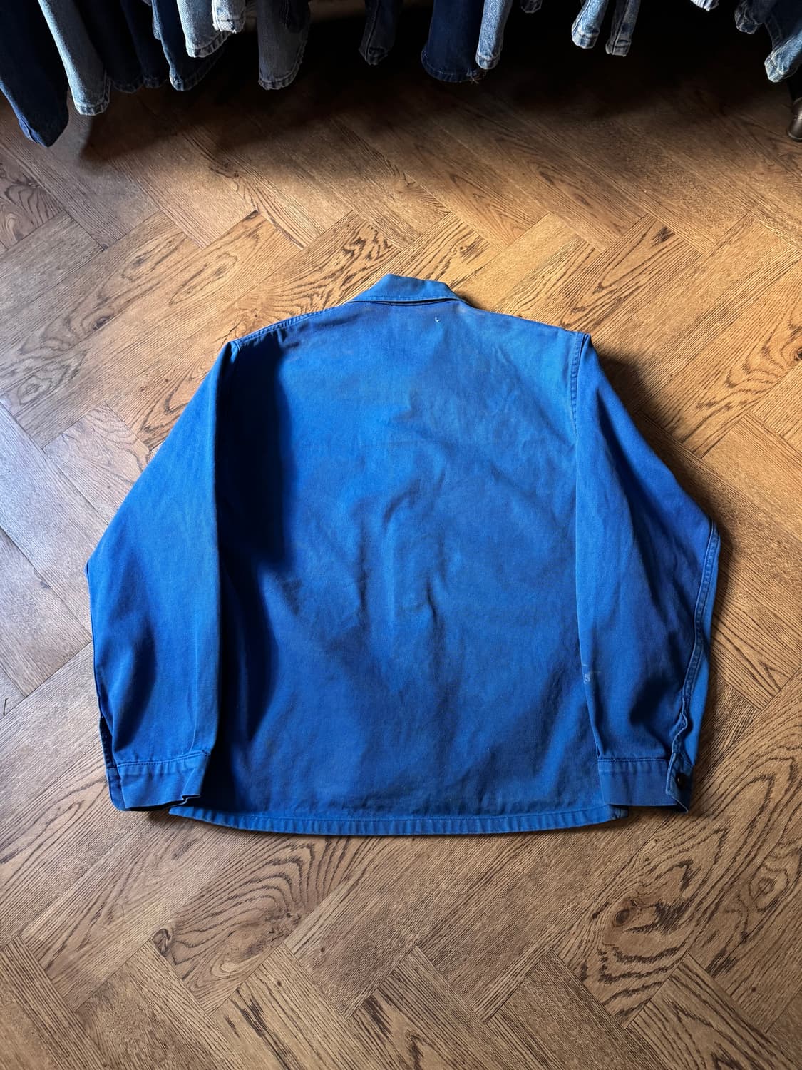 [L]90's 빈티지 잉크블루 프렌치 워크자켓 상품이미지6