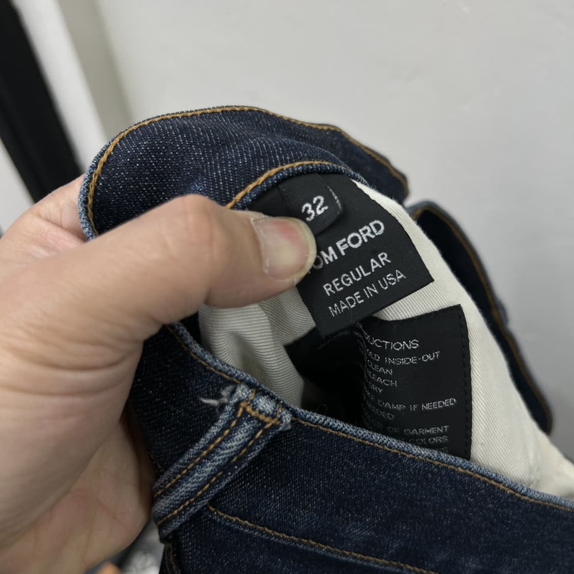 16381 - 톰포드 셀비지 블루 워싱진 상품이미지7