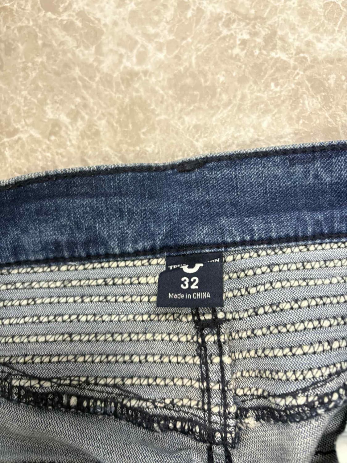 트루릴리젼 포켓 카고 바이커 데님 청바지(32) 상품이미지3