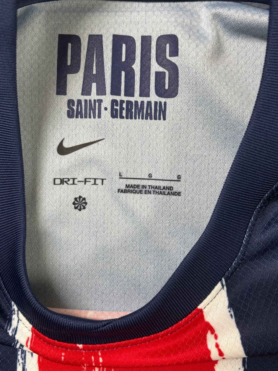 (L) 나이키 파리 생제르망 24-25시즌 홈 유니폼 상품이미지3