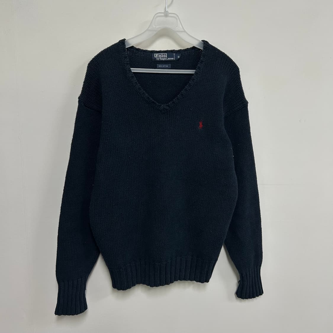 폴로 브이넥 니트[1637] 상품이미지3
