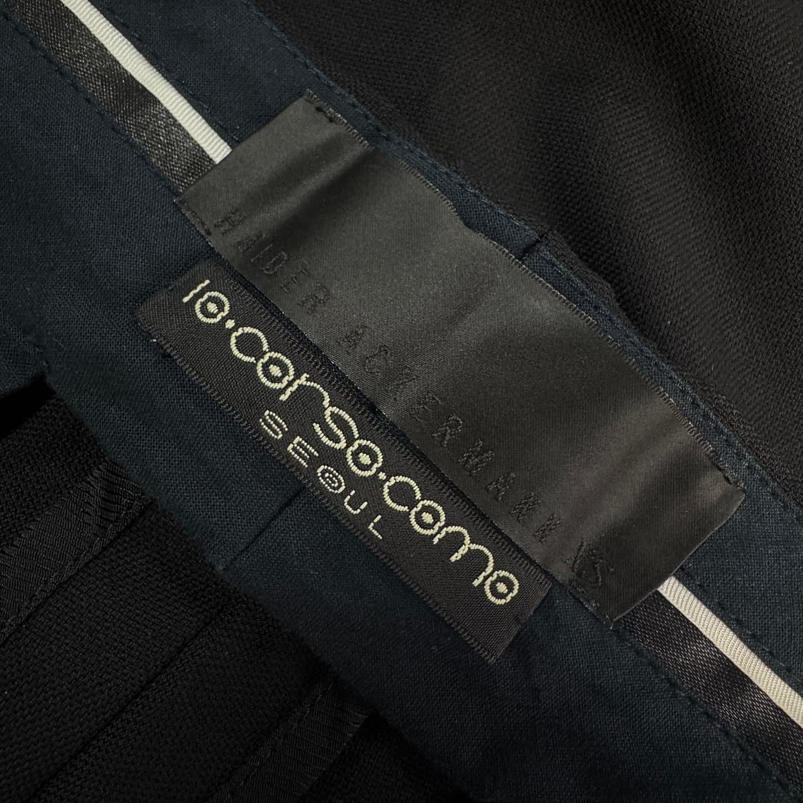 하이더아커만 롤업 울 팬츠 상품이미지2