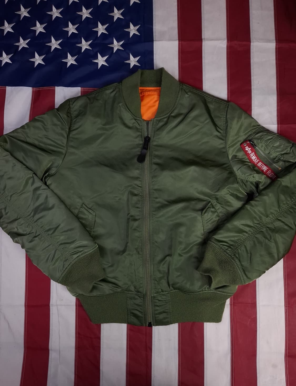 오리지날 미공군 민수용 MA-1 항공자켓 상품이미지1