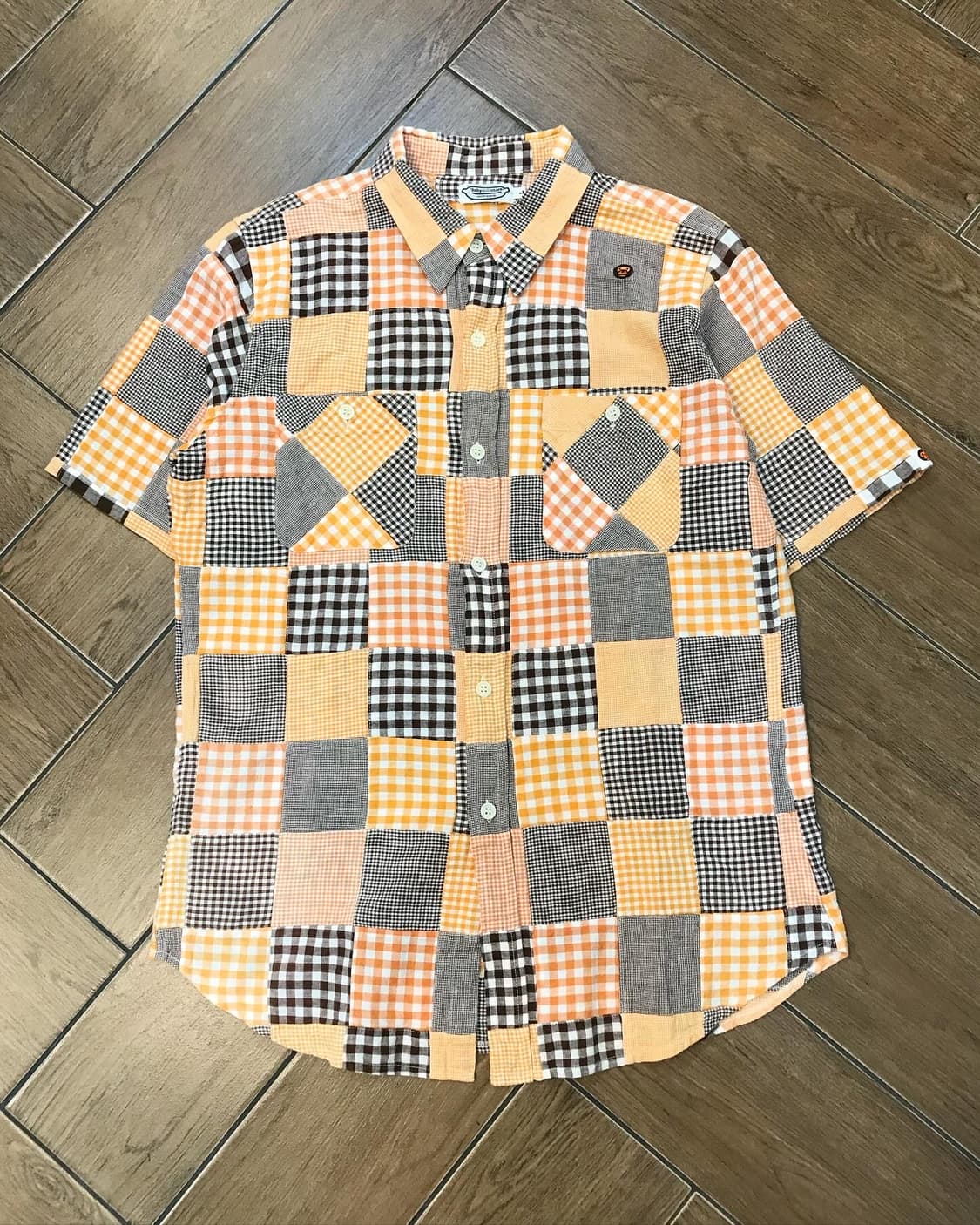Bape BabyMilo Patch Work Shirt 상품이미지4