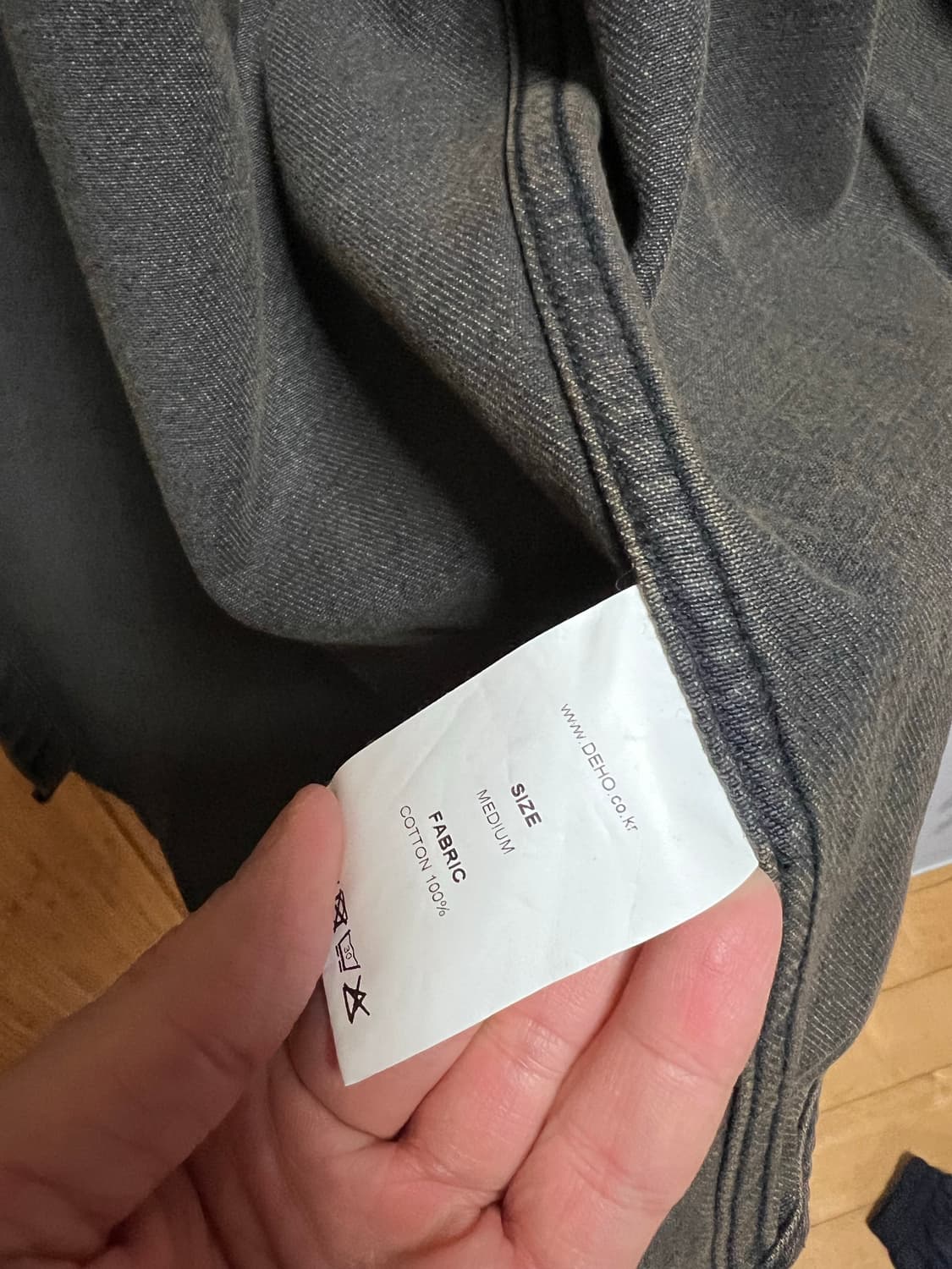 Deho 데호 데님 셔츠 M 상품이미지4