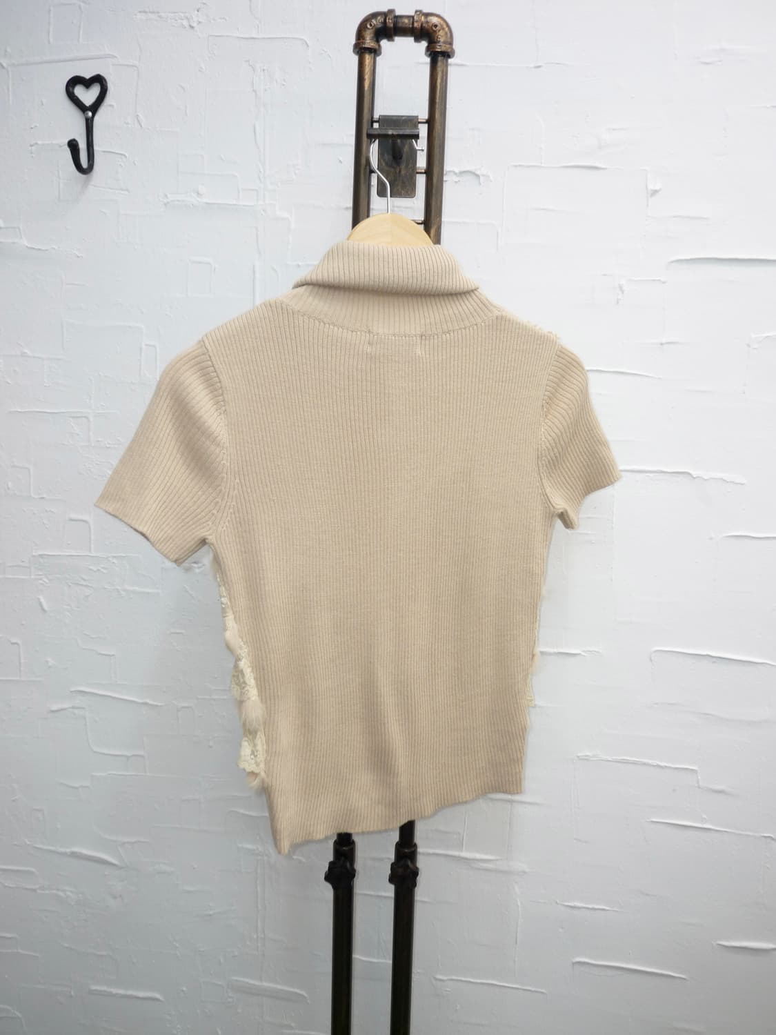 fur detail knit top 상품이미지8