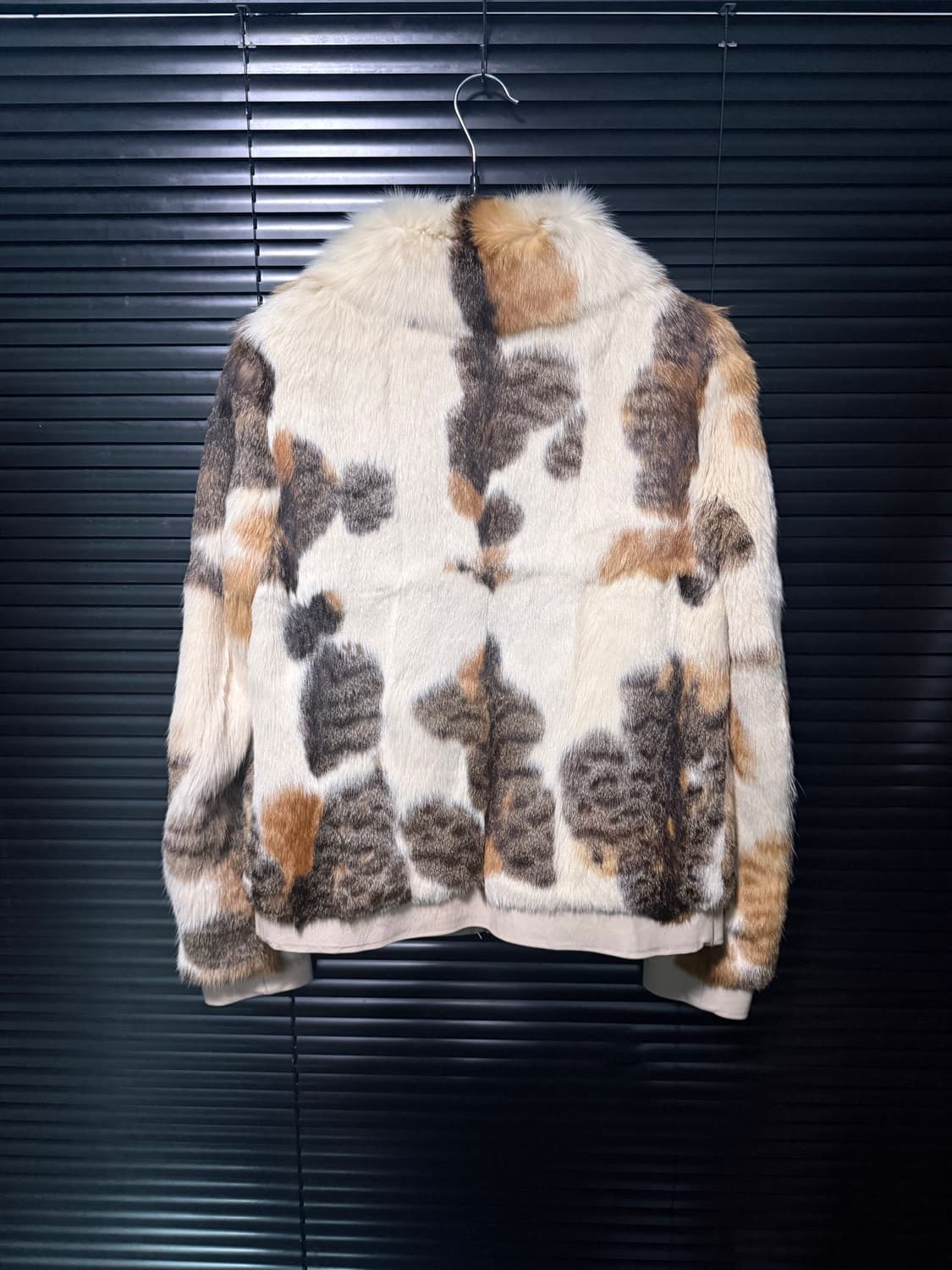 FASHCRE 이태리 토끼 털 밍크 가죽 레더 퍼 송치 고스 펑크 웨스턴 상품이미지6