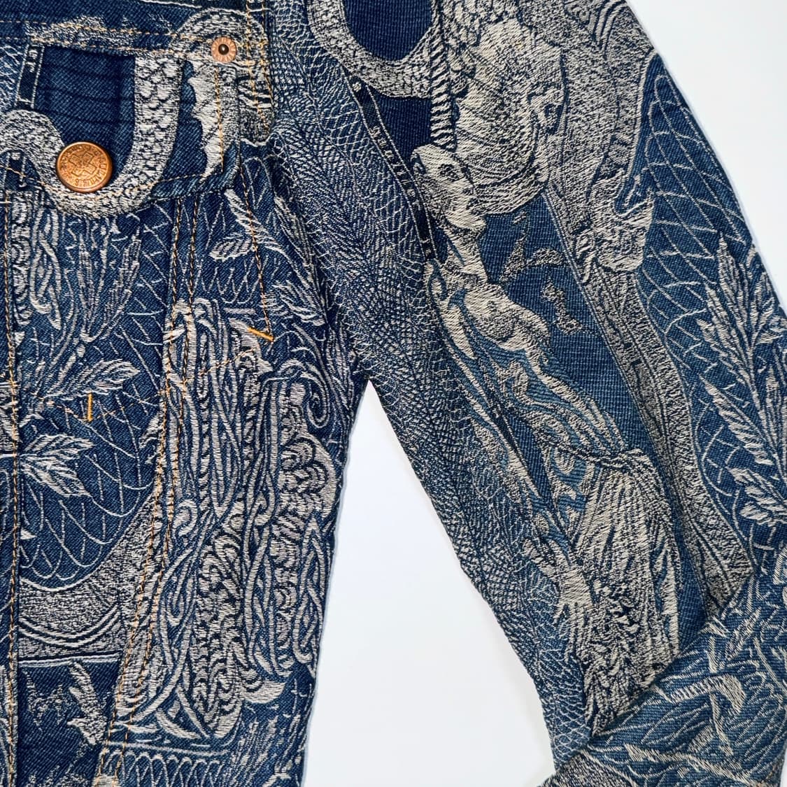 AW94 장폴고티에 아카이브 자카드 타투 트러커  상품이미지2