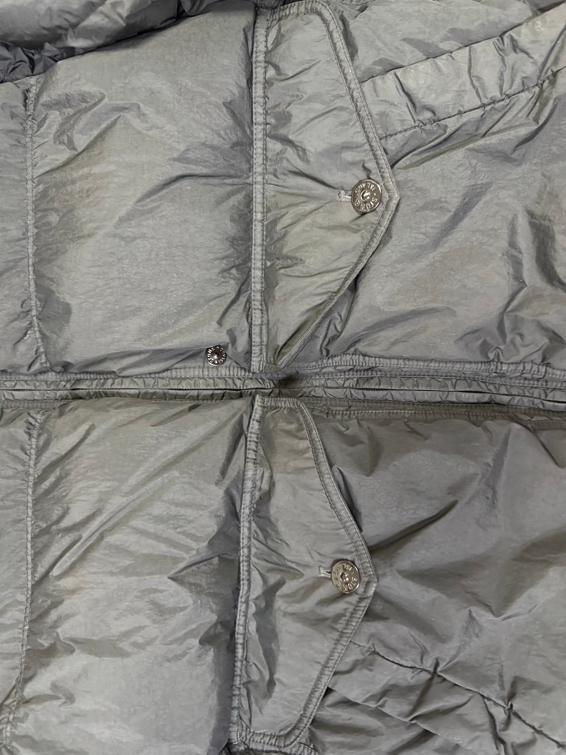 24FW XL 스톤아일랜드 크링클랩스 패딩 블랙 상품이미지2
