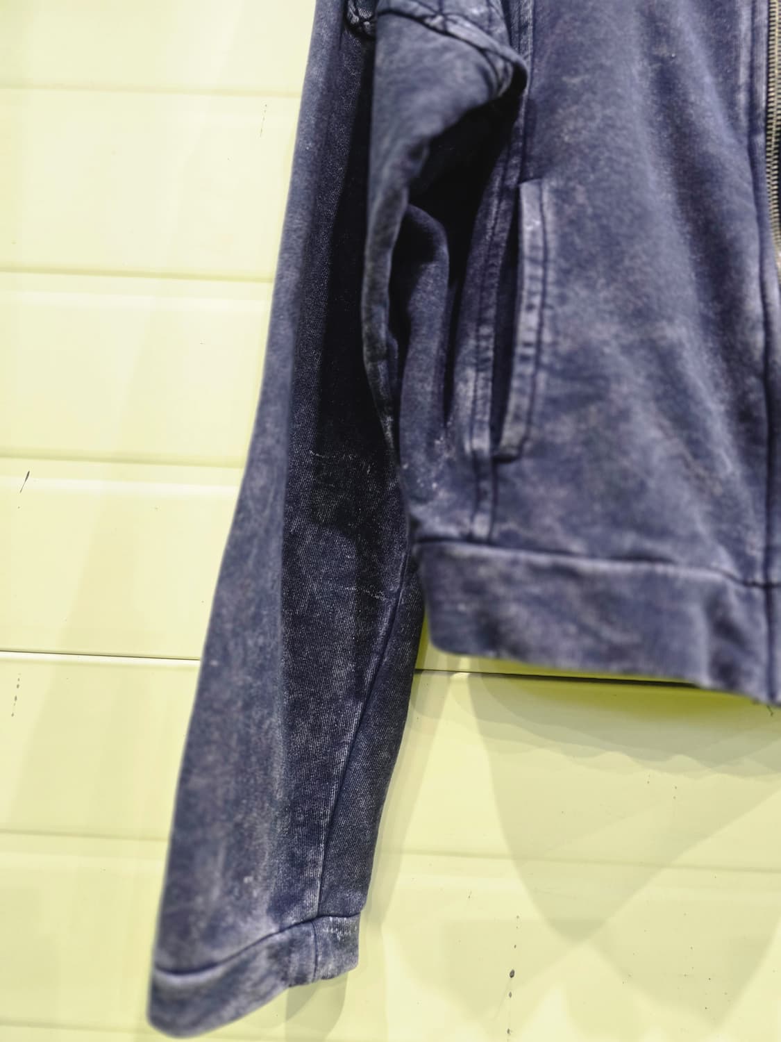 ZARA TRAFALUC 워싱 크롭 집업 점퍼 상품이미지3