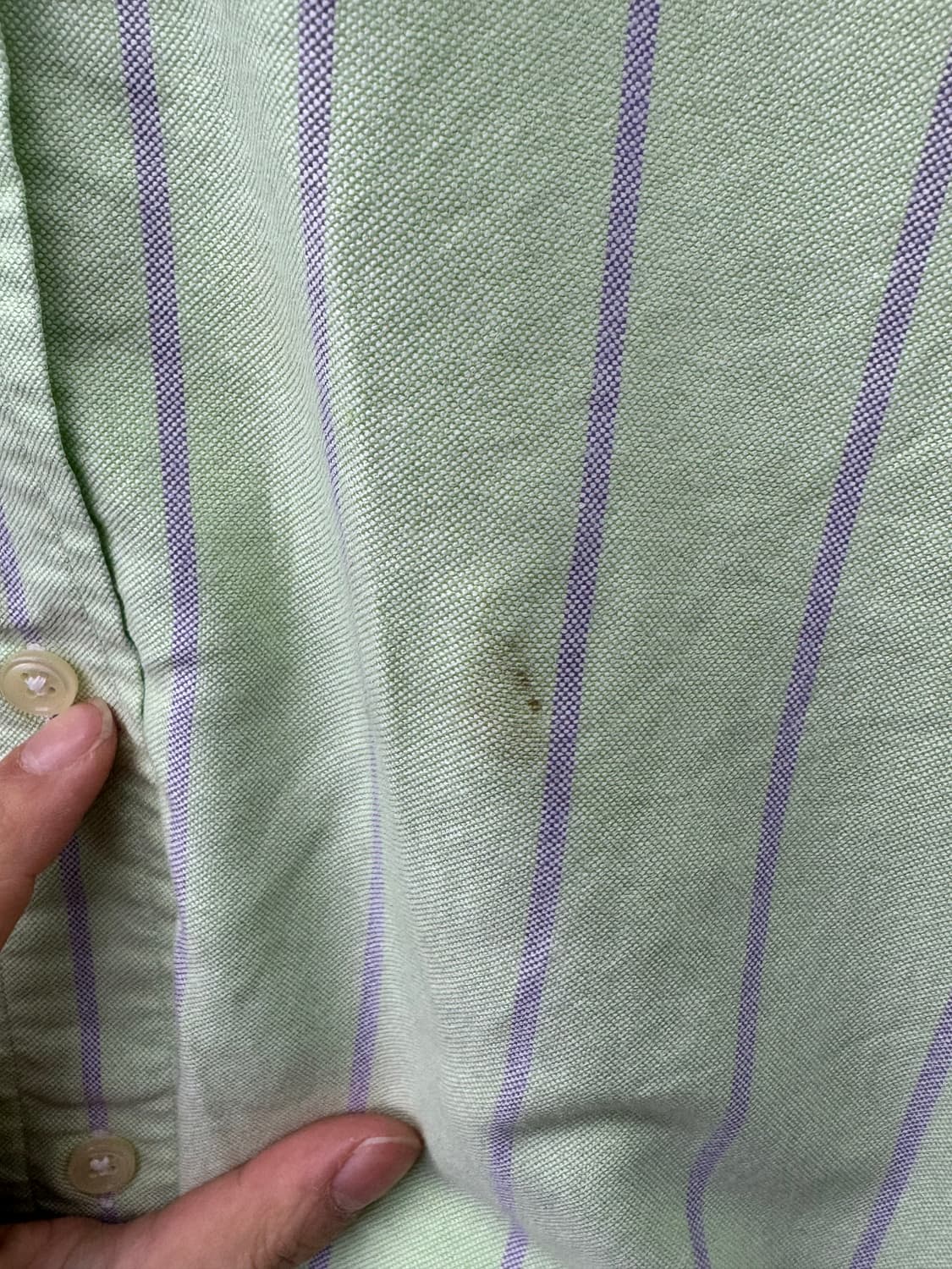 폴로 그린 퍼플 클래식핏 셔츠 상품이미지5