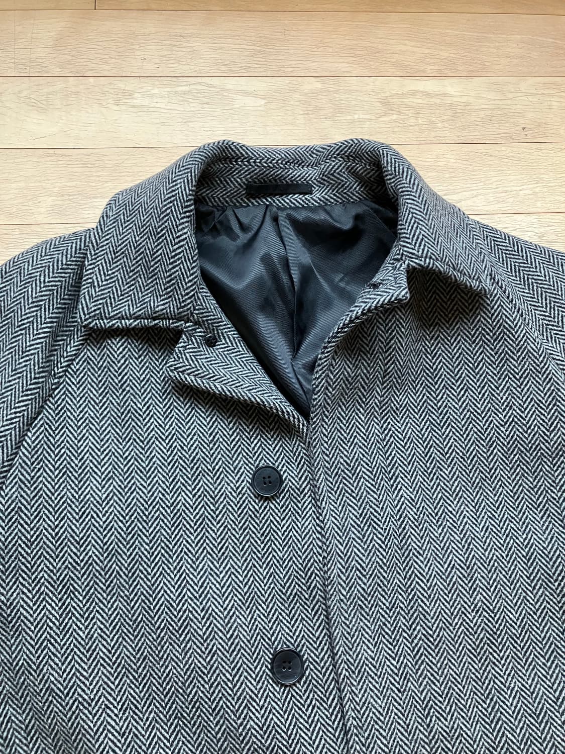 h&m 해링본 발마칸 코트 (오버핏) 상품이미지3