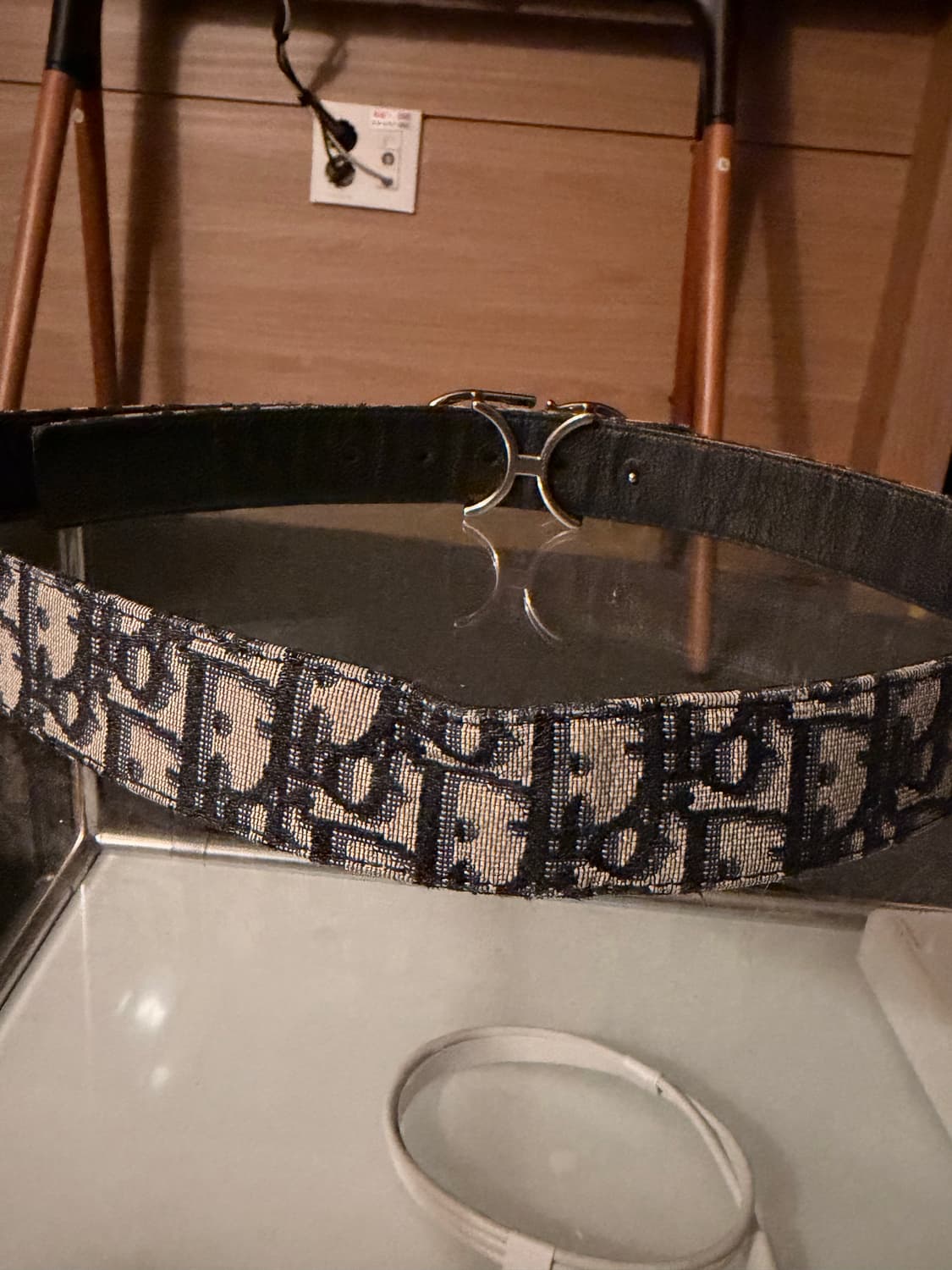 디올 오블리크 벨트 100cm 상품이미지2