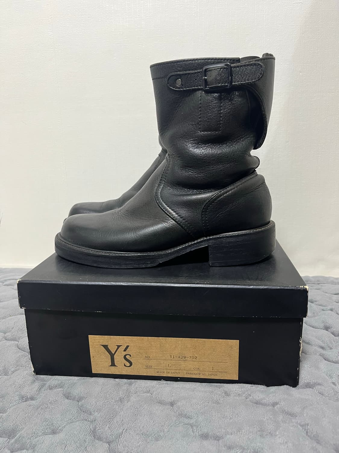 요지야마모토 Ys 엔지니어드 부츠 여성 L size [240] 상품이미지6