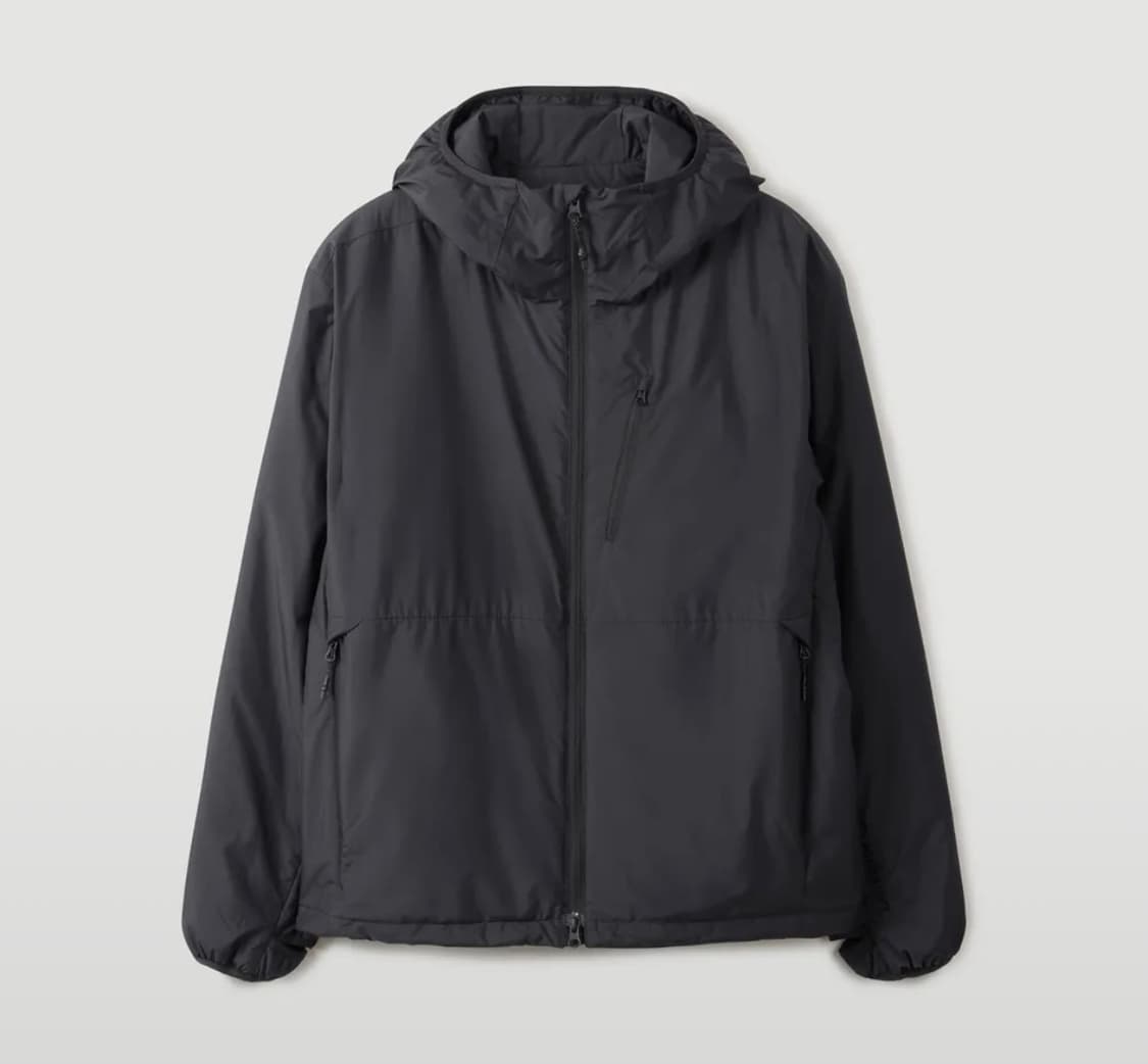 247시리즈 PERTEX 프리마로프트 후디드 자켓 BLACK 상품이미지1